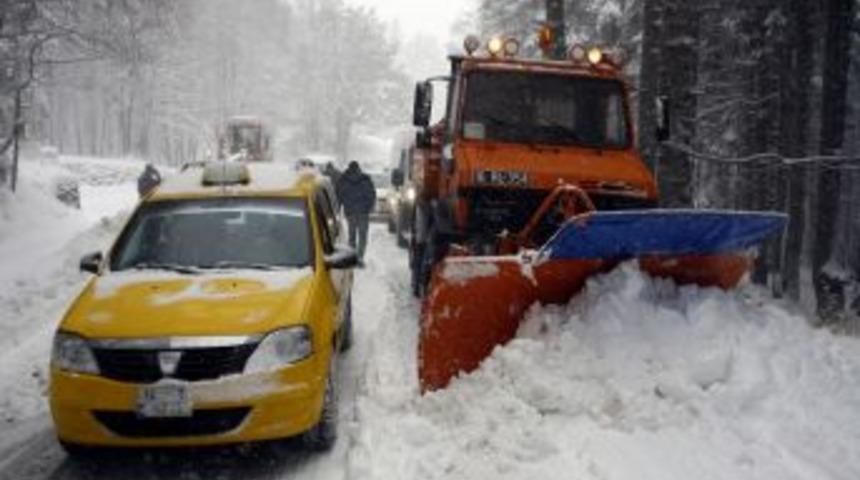 Uludağ Yolu Kapandı