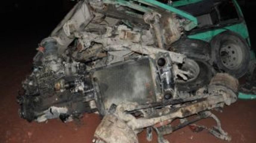 &Ccedil;alıntı Kamyon Par&ccedil;alanmış Olarak Bulundu