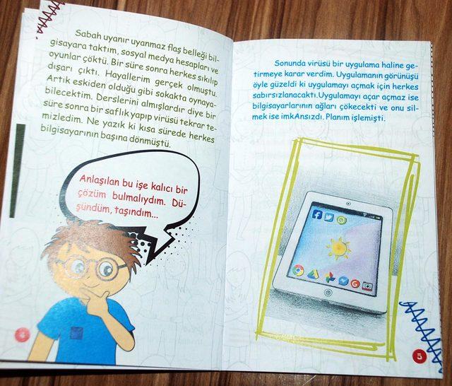 11 yaşındaki Ahmet Aras, kendi kitabını yazdı