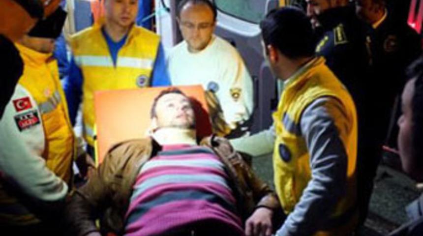 Otob&uuml;s şarampole yuvarlandı: 26 yaralı