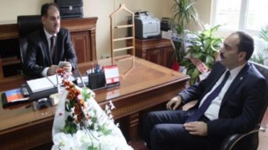 Ak Partili Bilici&rsquo;den M&uuml;d&uuml;r Kına&rsquo;ya Ziyaret