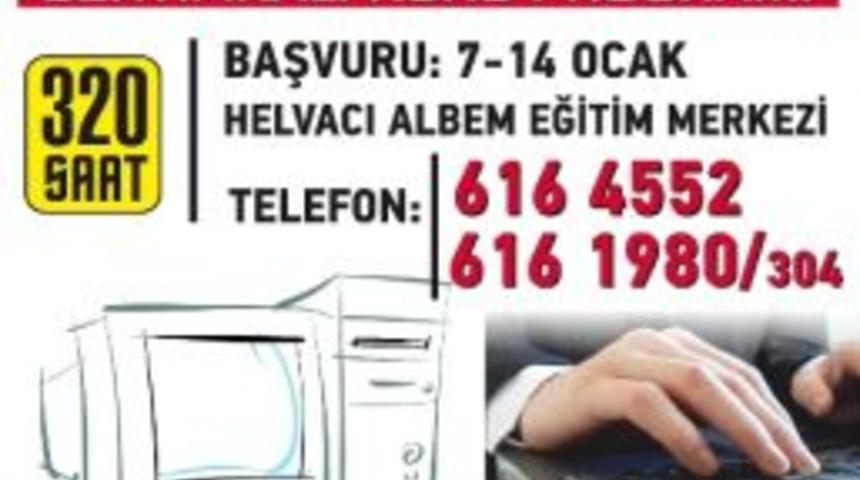 Aliağa Belediyesi, Helvacı'da Bilgisayar Destekli Netsis Muhasebe Eğitimi Başlatıyor