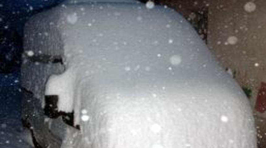 Akıncılar&rsquo;da Kar Kalınlığı 70 Santimetreye Ulaştı