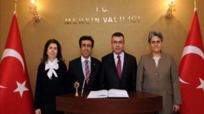 Hatay Valisi Lekesiz&rsquo;den Vali G&uuml;zeloğlu&rsquo;na Ziyaret