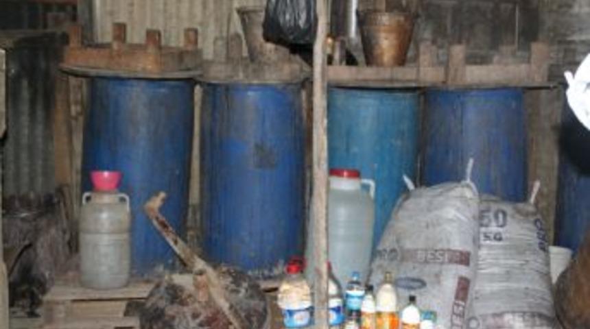 Adana'da Kaçak Içki Operasyonu