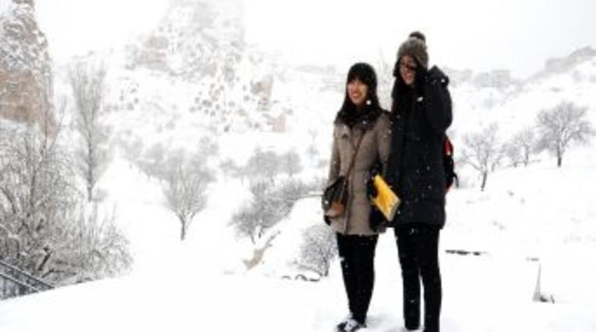 Kapadokya, Kar Ve Sis Altında Bir Başka G&uuml;zel