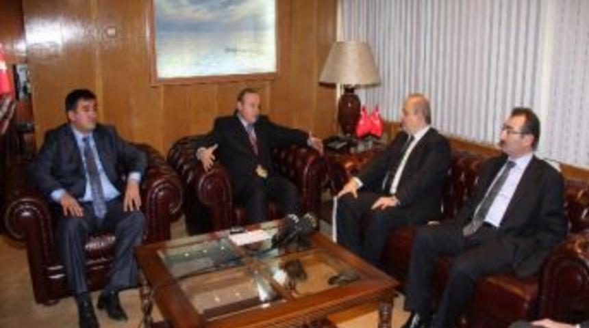 Milli Eğitim Bakanlığı M&uuml;steşar Yardımcısı Ers&ouml;z&rsquo;den Vali Kızılcık&rsquo;a Ziyaret