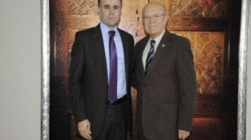 Milli Eğitim M&uuml;d&uuml;r&uuml; Sultanoğlu&rsquo;ndan Başkan Uğurlu&rsquo;ya Ziyaret