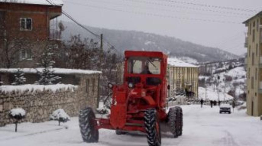 Beyşehir&rsquo;de Kar Yağışı