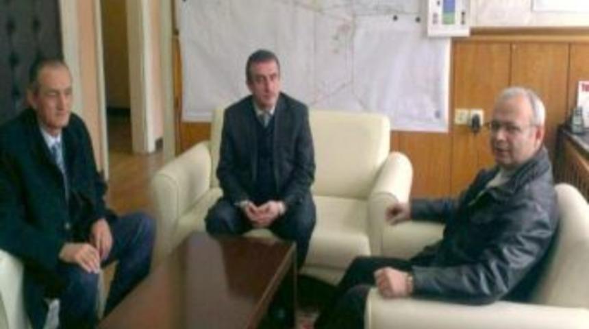 Candan'dan Kozlu M&uuml;essese M&uuml;d&uuml;r&uuml;ne Taziye Ziyareti