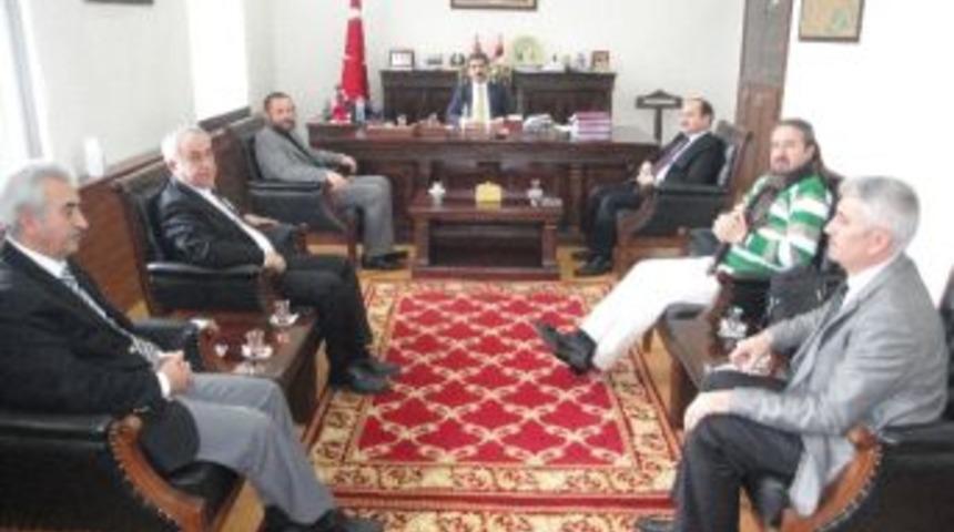 &Ccedil;esiad&rsquo;tan Alaca Kaymakamı Yazgan&rsquo;a Ziyaret