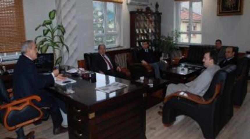 Başkan Şahin&rsquo;e İl Sağlık M&uuml;d&uuml;rl&uuml;ğ&uuml;&rsquo;nden Ziyaret