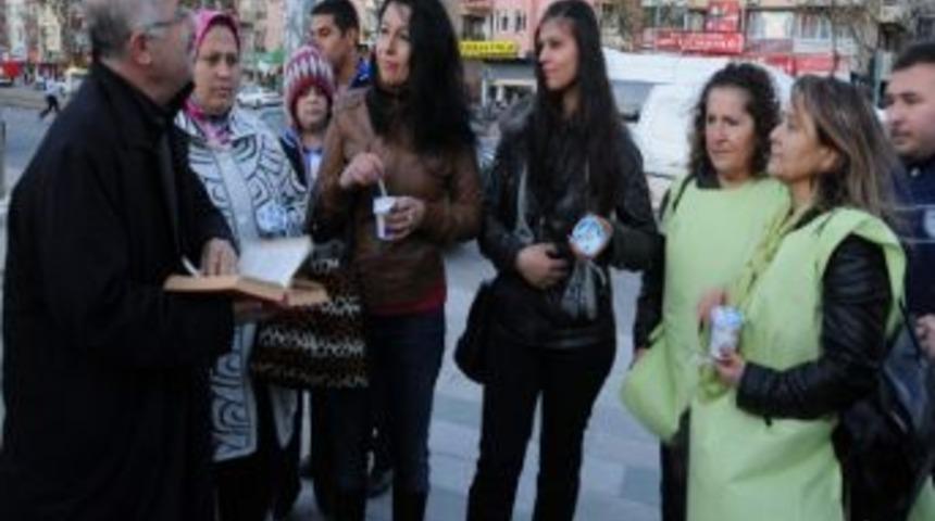 Hava Kirliliğine Karşı Yoğurtlu Eylem