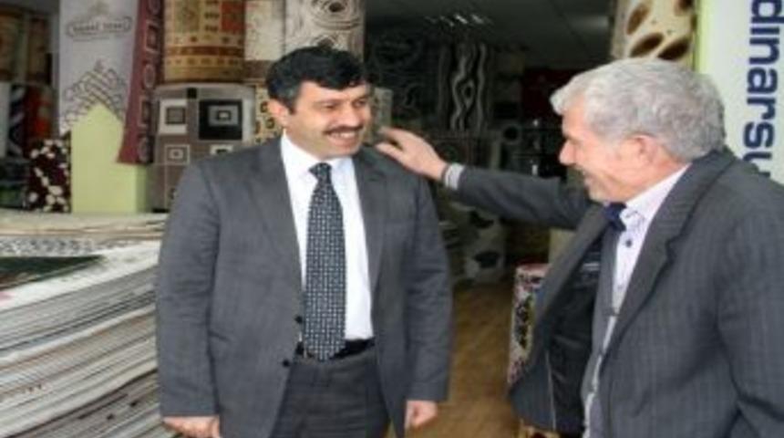 Osmancık Belediye Başkanı Yazıcı&rsquo;dan Esnaf Ziyareti