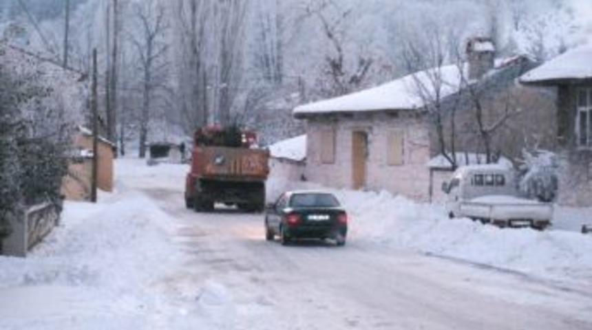 Kar &Ouml;demiş&rsquo;in Y&uuml;ksek Kesimlerini Beyaza Boyadı