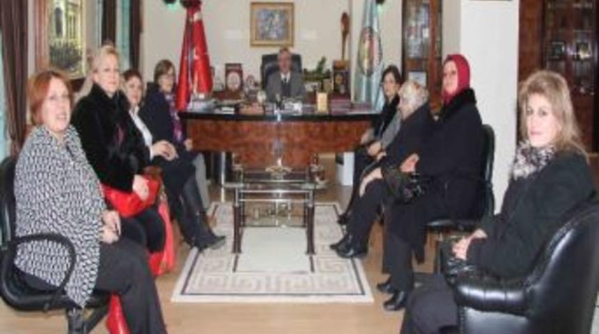 Engelliler Yaşam Derneği&rsquo;nden Başkan &Ccedil;ağlayan&rsquo;a Ziyaret