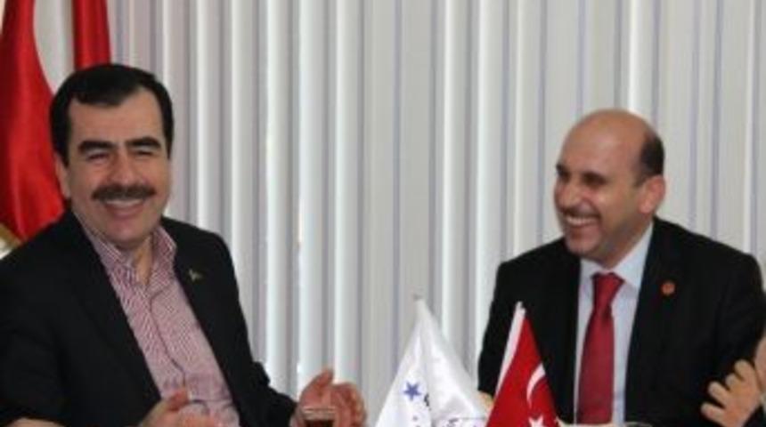 Ak Parti Aydın İl Teşkilatı Vekillerle Birlikte T&uuml;msiad&rsquo;ı Ziyaret Etti