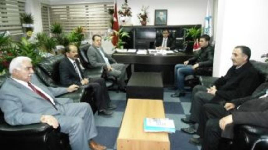 Samsat Kaymakamı Adıyaman İşkur M&uuml;d&uuml;r&uuml;n&uuml; Ziyaret Etti