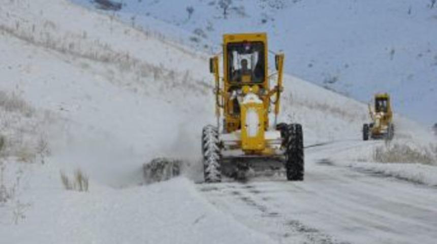Yozgat&rsquo;ta 54 K&ouml;y Yolu Ulaşıma Kapandı