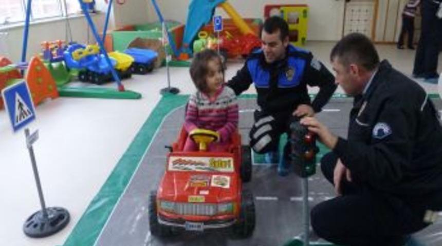 Goncalı Minikler Trafik Eğitimi Aldı