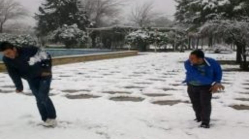 Şanlıurfa'dan Kar Manzaraları