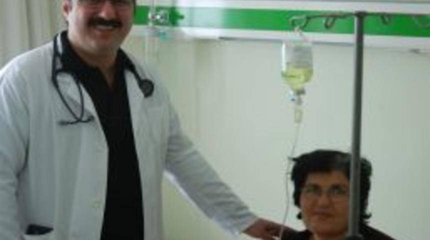 Akciğerine Ka&ccedil;an Fıstık Kabuğu Operasyonla Alındı