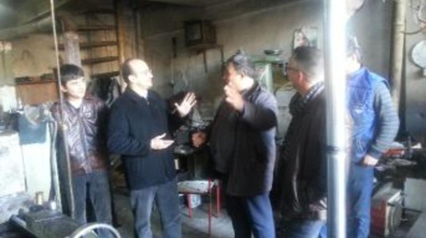 Soma Chp, Sanayi Esnafının Sorunlarını Dinledi