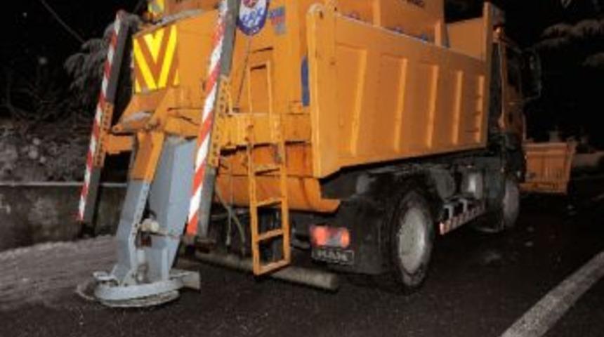 Trabzon Belediyesi&rsquo;nden Kar Mesaisi