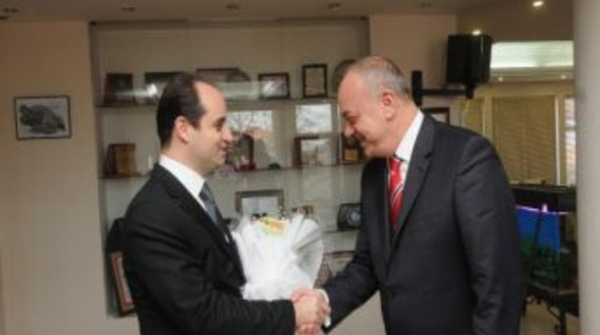 Gen&ccedil; Girişimcilerden Başkan Erg&uuml;n'e Ziyaret