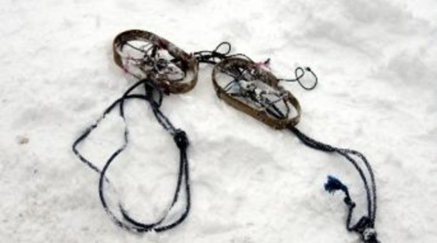 &Ccedil;adır Bezinden Kızakla Kurtarıldı