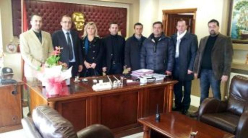 Aktif Gazeteciler Derneği&rsquo;nin Ziyaretleri S&uuml;r&uuml;yor