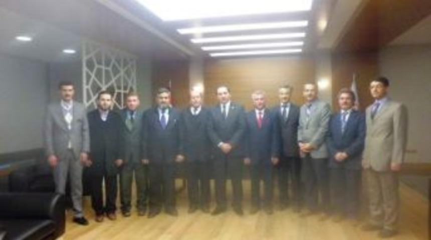 Arap Dili &Ouml;ğretim Elemanlarından Rekt&ouml;r Alkan&rsquo;a Ziyaret