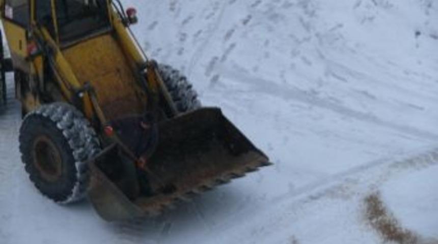 Bilecik'te Kar Temizleme &Ccedil;alışmaları