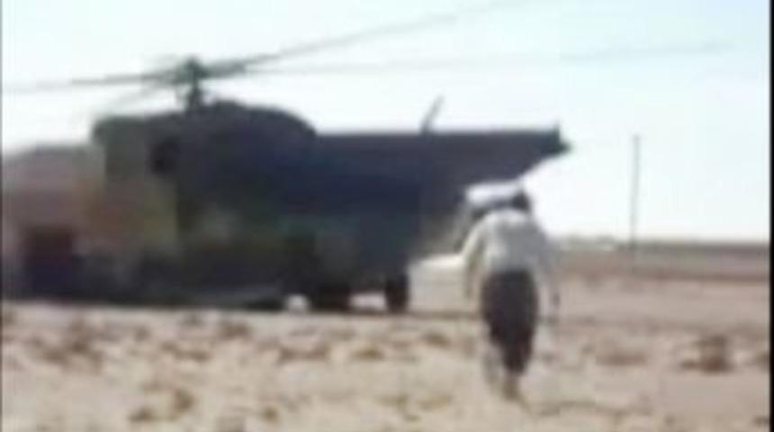 Muhalifler Helikopter D&uuml;ş&uuml;rd&uuml;