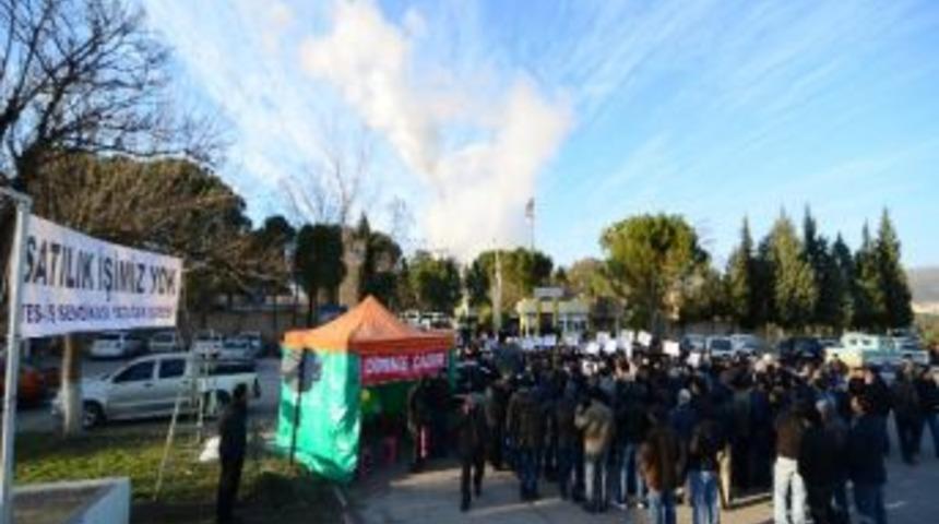 Santral &Ouml;n&uuml;ne Direniş &Ccedil;adırı