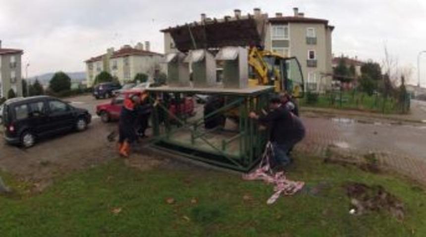 Yeraltı &Ccedil;&ouml;p Konteyner Sistemi Yaygınlaşıyor