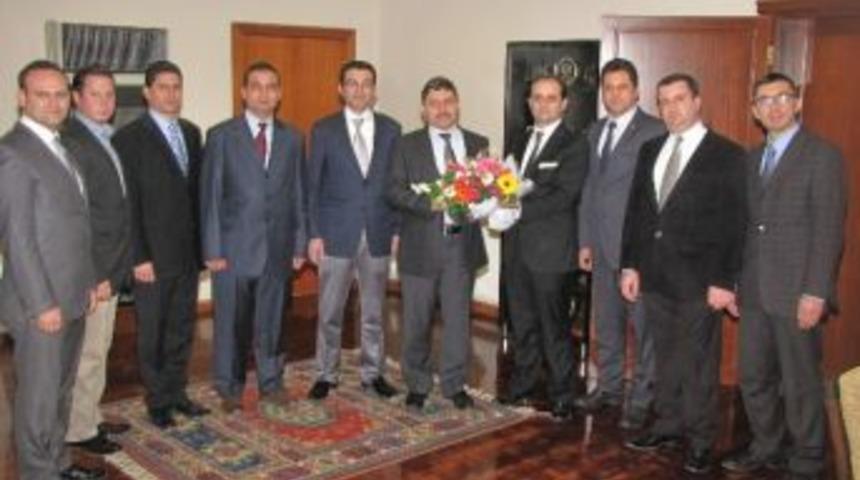 Tobb Manisa İl Gen&ccedil; Girişimcileri, Protokol&uuml; Ziyaret Etti