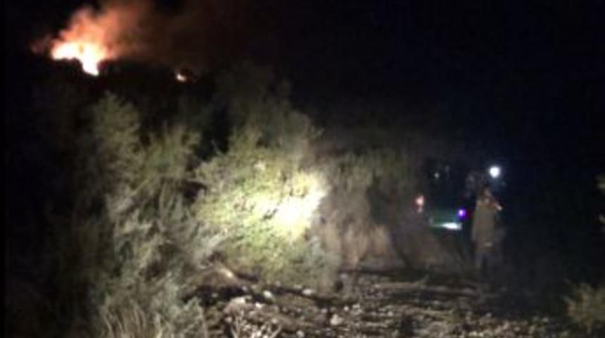 Kozan&rsquo;da Bir Hektar Zeytinlik Ve Makilik Alan Yandı