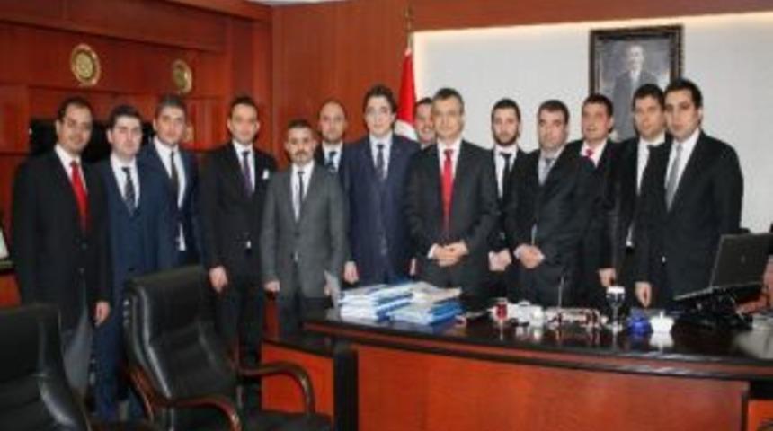 Gen&ccedil; Girişimcilerden Emniyet M&uuml;d&uuml;r&uuml; Aydın'a Ziyaret