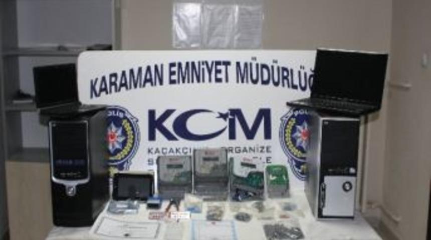 Karaman'da Dolandırıcılık Operasyonu
