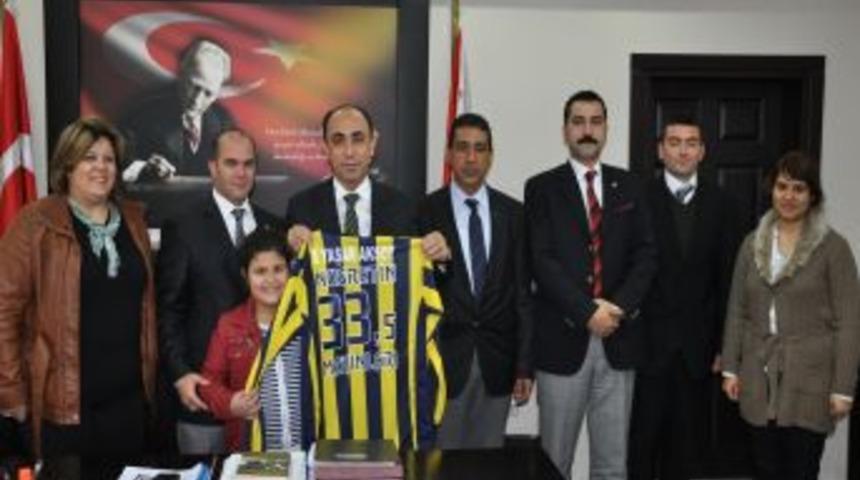 Nusret&rsquo;in Mayınları, Kaymakam Ve Emniyet M&uuml;d&uuml;r&uuml;n&uuml; Ziyaret Etti