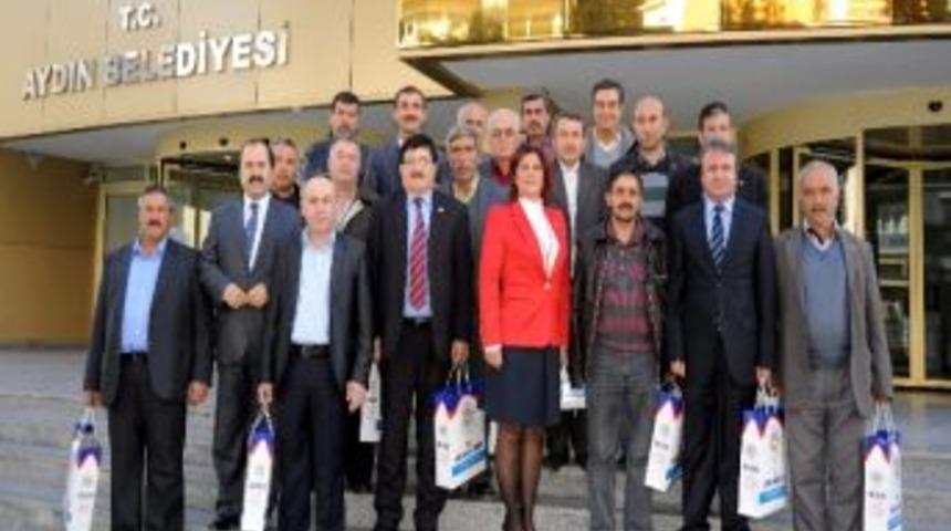 Nazillili Muhtarlar Başkan &Ccedil;er&ccedil;ioğlu&rsquo;nun Projelerini Dinledi