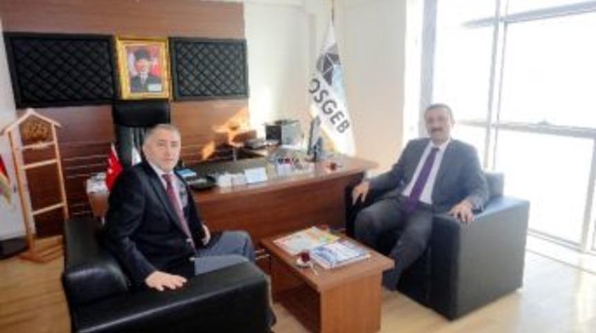 Başkandan Kosgeb&rsquo;e Ziyaret