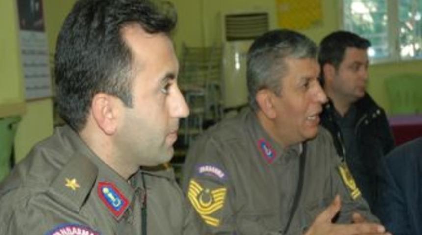 Side'de Jandarma 'komşu Kollama Sistemi Projesi' Toplantısı Yaptı