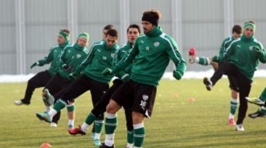 Bursaspor, Sivasspor Hazırlıklarını S&uuml;rd&uuml;rd&uuml;