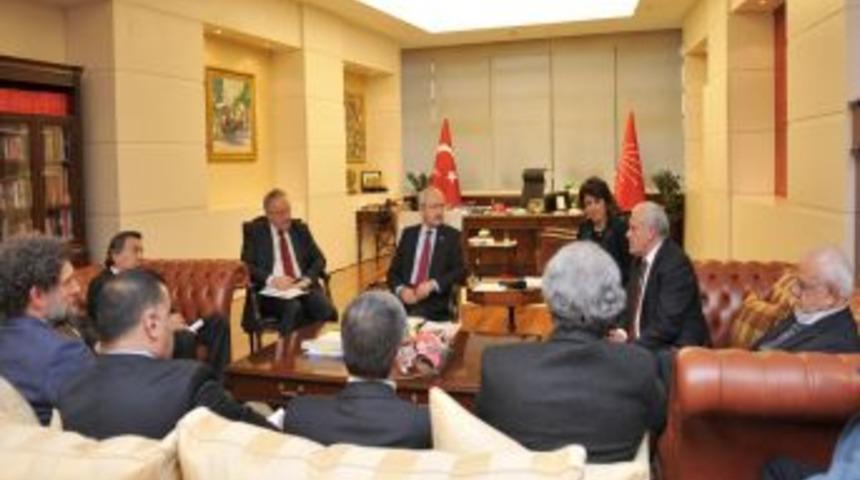 Kılı&ccedil;daroğlu, Diyalog Grubu Temsilcileriyle G&ouml;r&uuml;şt&uuml;