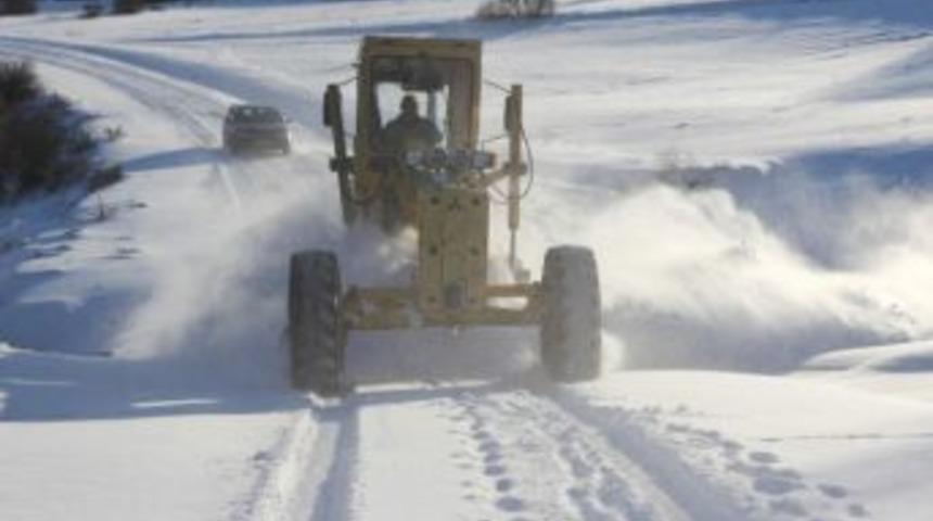 Yozgat&rsquo;ta Kapalı K&ouml;y Yolu Kalmadı
