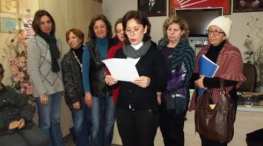 Ayvalık&rsquo;ta Chpli Kadınlar Balbay'ın Mektubunu Okudu