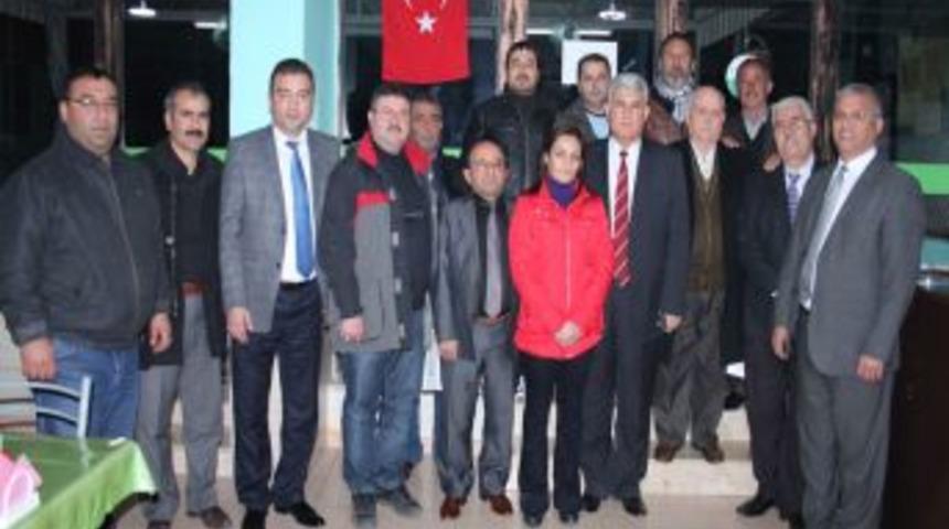 Silifke Belediye Başkanı &Ouml;ngel, &Ccedil;alışan Gazetecilerle Buluştu