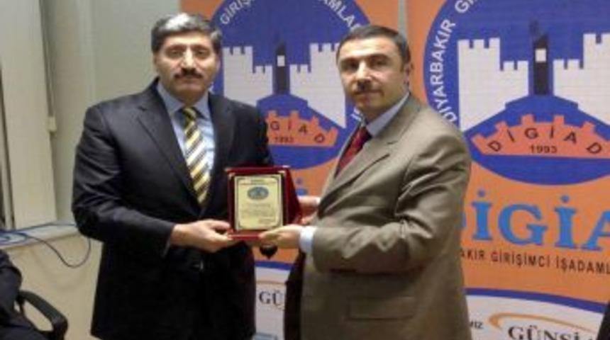 DİGİAD'dan, DSİ B&ouml;lge M&uuml;d&uuml;r&uuml; &Ouml;zg&uuml;r'e Veda Programı
